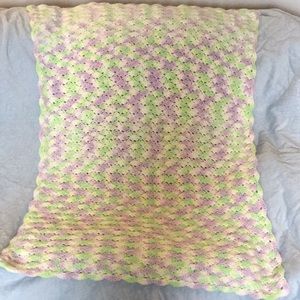 Hand Crocheted Baby Afghan